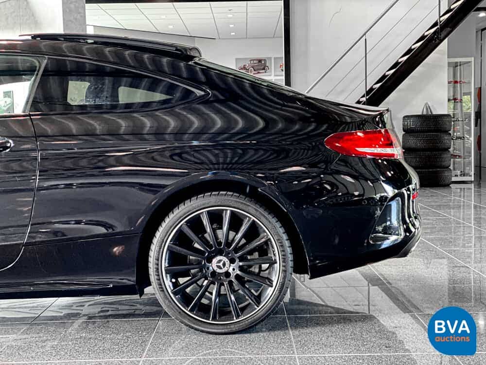 Mercedes-Benz C200 Coupé AMG NIGHT-EDITION Premium Plus C-Klasse 184pk 2018, XF-600-K