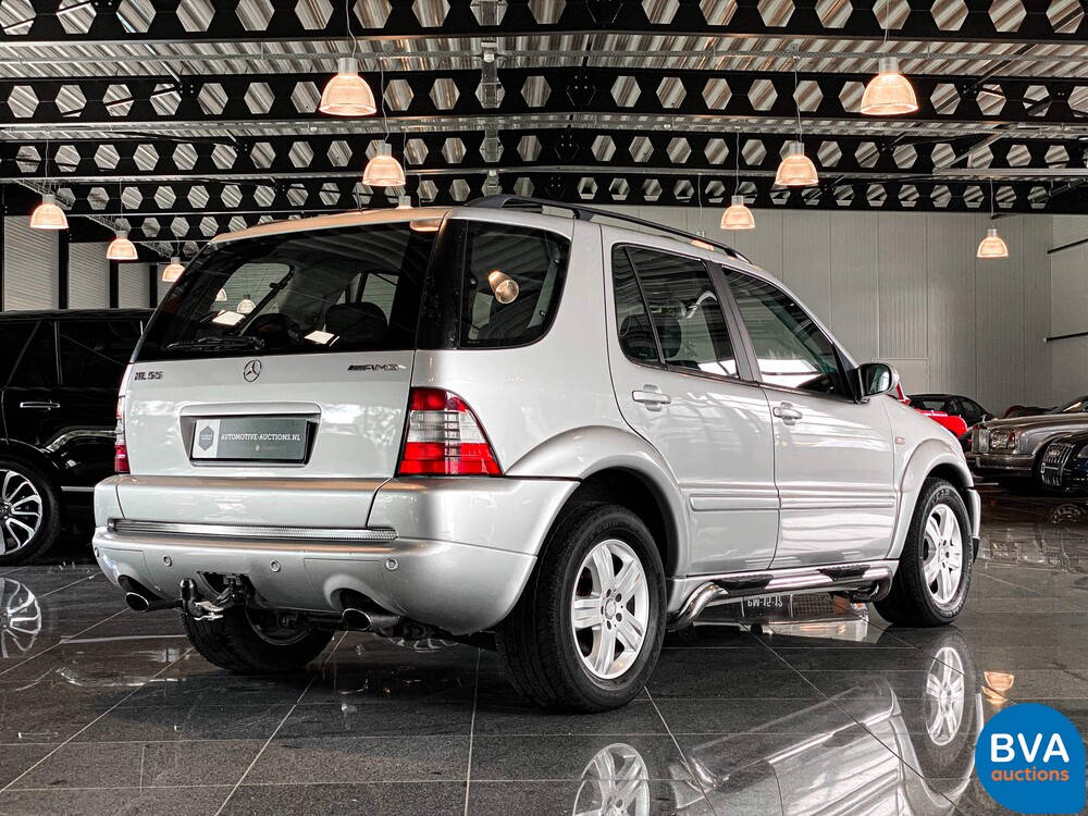 Mercedes-Benz ML55 AMG M-class 347hp 2002 -Org. NL-, 42-JG-NK.