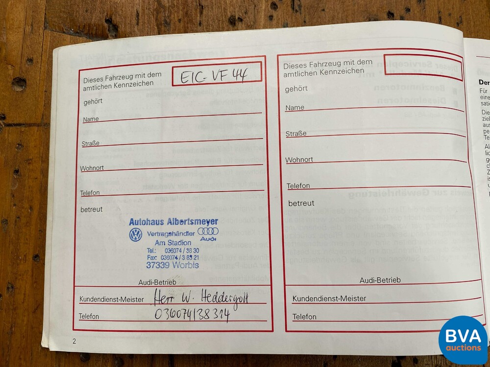 Audi S4 Avant2.7 V6 quattro A4 Advance 1999 265PS, 79-FT-NX.