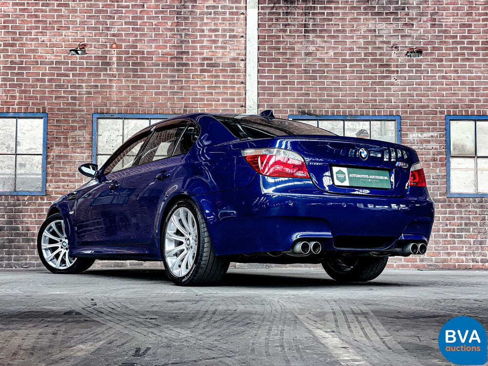 BMW M5 5.0 V10 E60 507pk 5-Serie 2005 -YOUNGTIMER-, J-709-BP.