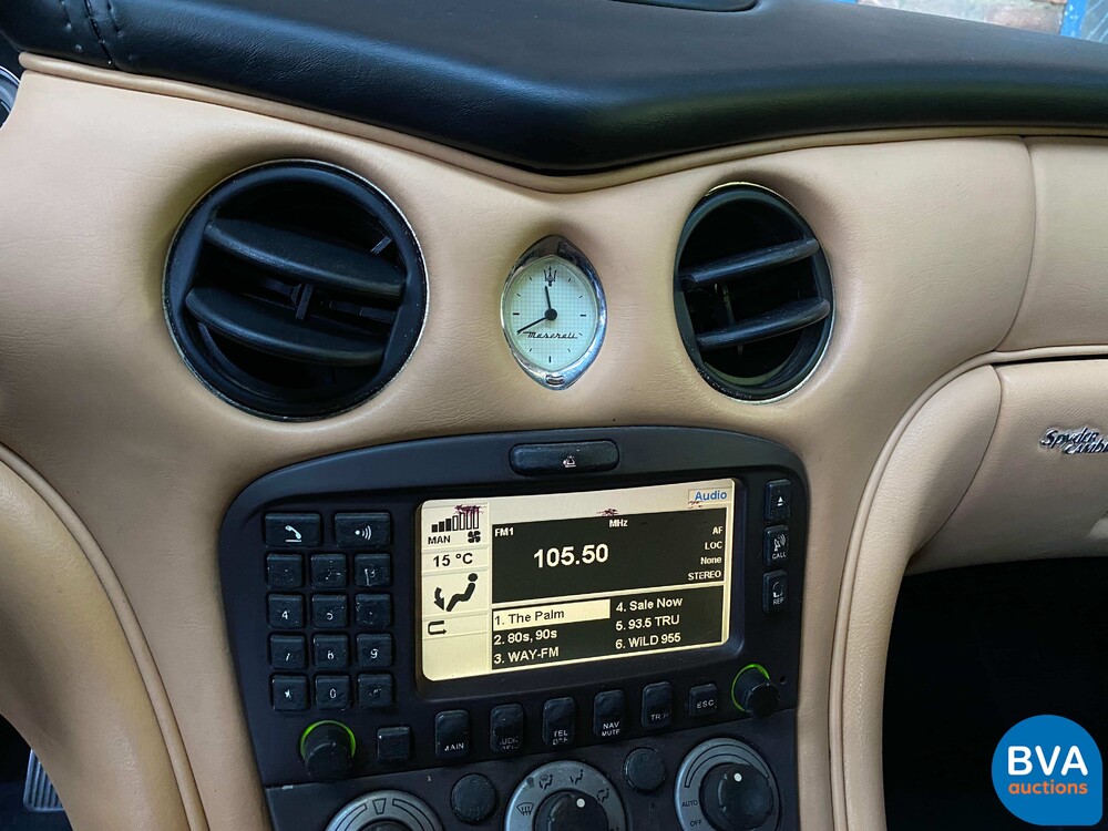 2004 Maserati Spyder Cambiocorsa 4200GT Cabriolet.