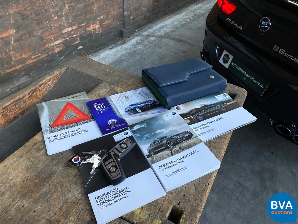 BMW Alpina B6 Gran Coupé 540pk 2014 730nM (M6), NL-Zulassung.