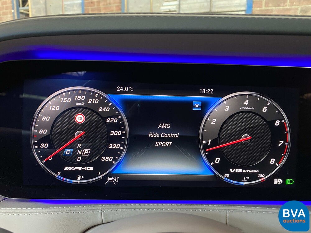 Mercedes-Benz S65 AMG Lang V12 S-Klasse 630PS 2018 -Org NL-, NL Zulassung.