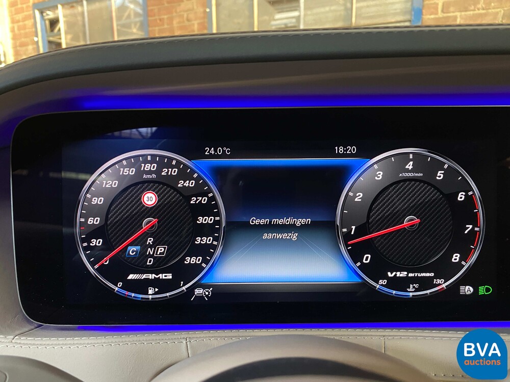 Mercedes-Benz S65 AMG Lang V12 S-Klasse 630PS 2018 -Org NL-, NL Zulassung.