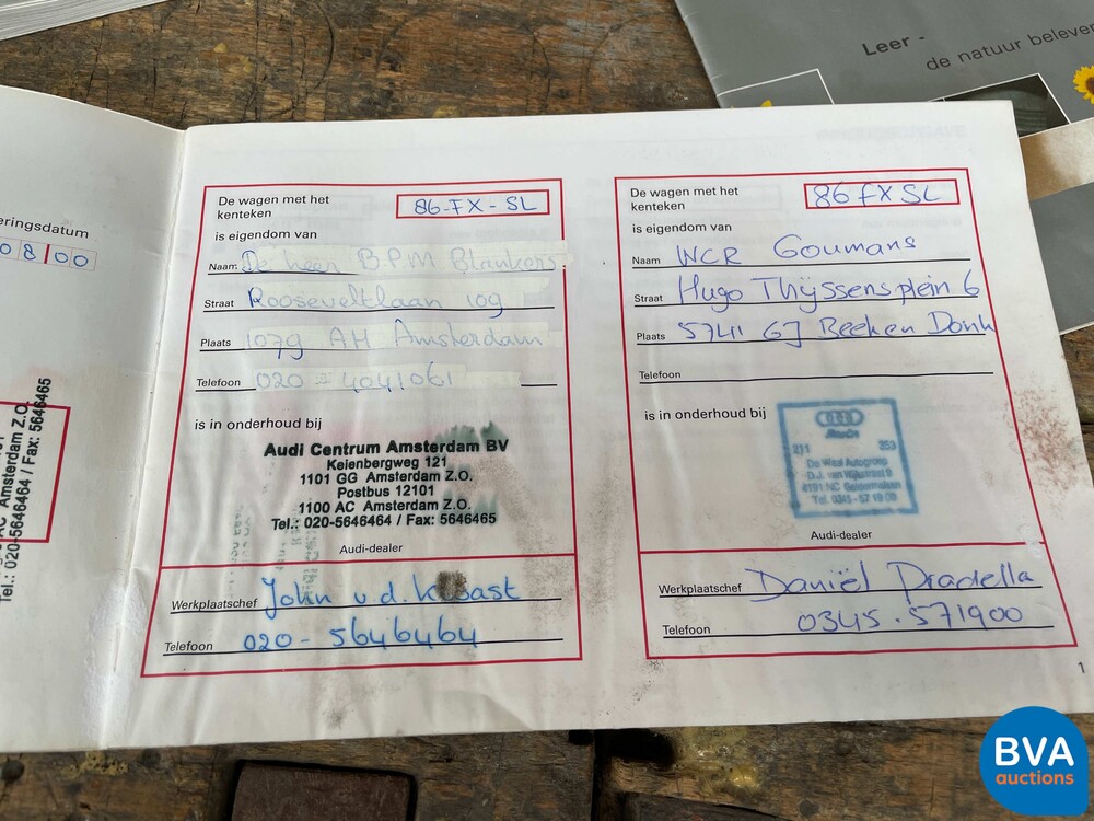 Audi TT-Roadster 1.8 Turbo 179 PS 2000 -Org. NL-, 86-FX-SL.