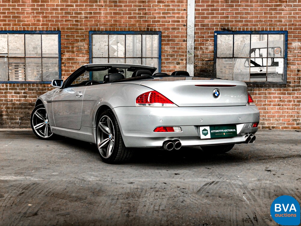 BMW 645Ci 6er Cabrio 333 PS 2005, 91-SP-TH.