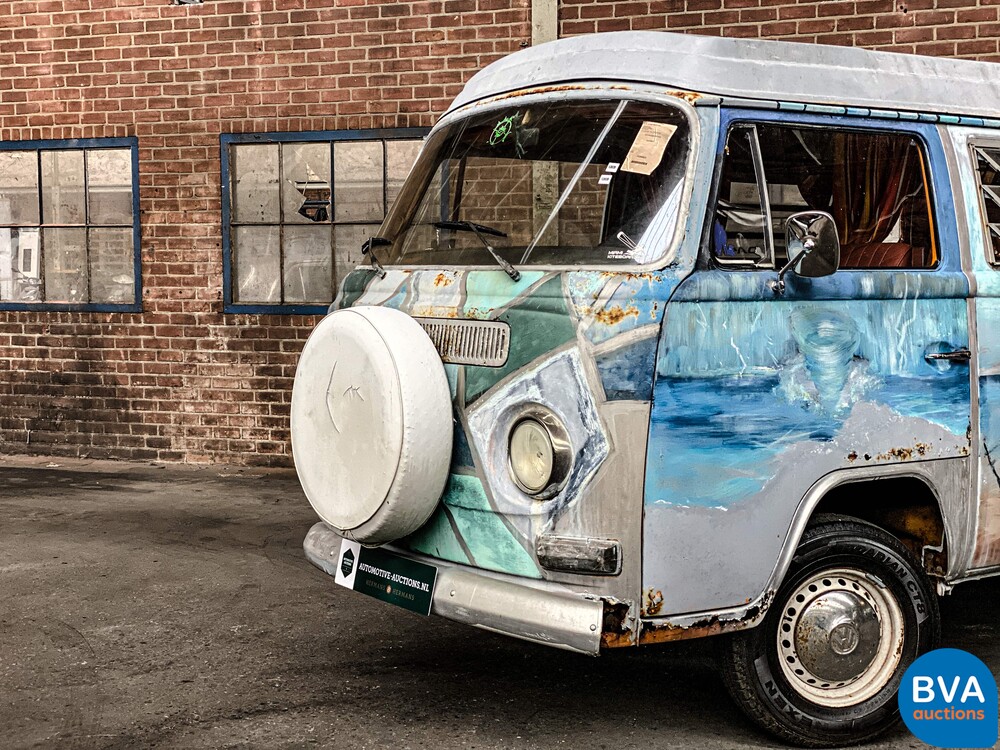 Volkswagen T2 Westfalia Wohnmobiltransporter 1972.