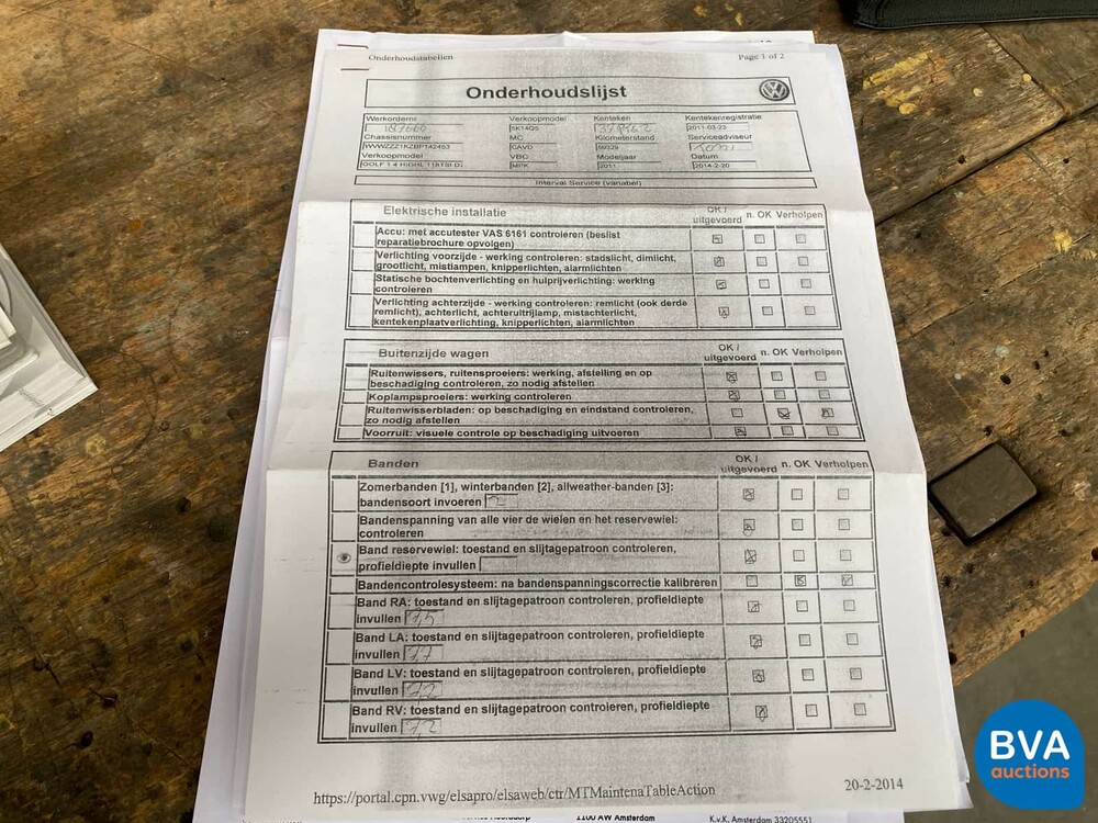 Volkswagen Golf1.4 TSI HighLine 160 PS 2011 -Original NL-, 37-PTG-2.