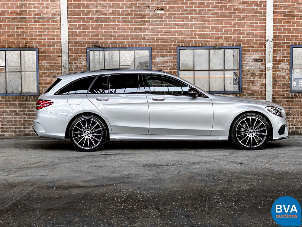Mercedes-Benz C180 AMG Kombi Sport Edition Premium Plus C-Klasse -Org NL- 156pk 2018, TK-290-.
