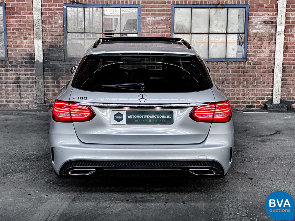 Mercedes-Benz C180 AMG Kombi Sport Edition Premium Plus C-Klasse -Org NL- 156pk 2018, TK-290-.