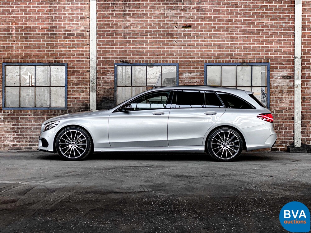 Mercedes-Benz C180 AMG Kombi Sport Edition Premium Plus C-Klasse -Org NL- 156pk 2018, TK-290-.