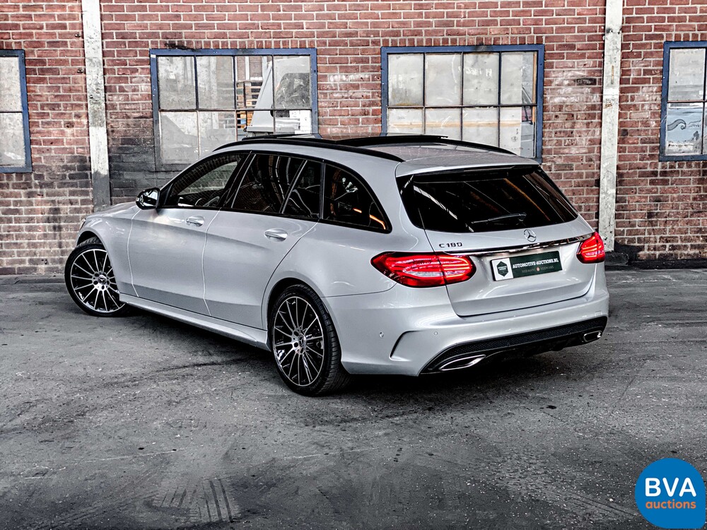 Mercedes-Benz C180 AMG Kombi Sport Edition Premium Plus C-Klasse -Org NL- 156pk 2018, TK-290-.