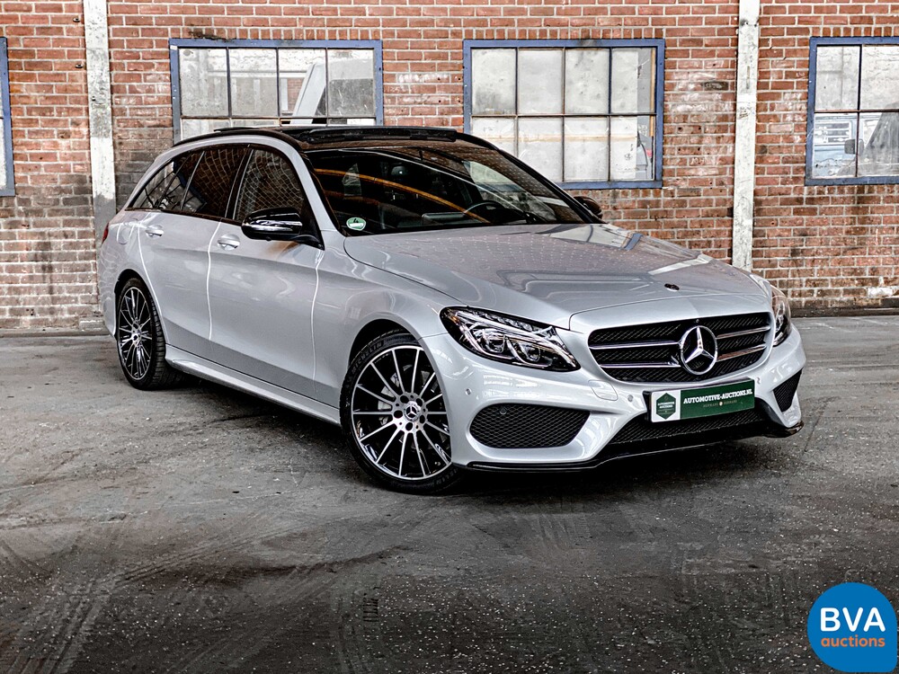 Mercedes-Benz C180 AMG Kombi Sport Edition Premium Plus C-Klasse -Org NL- 156pk 2018, TK-290-.