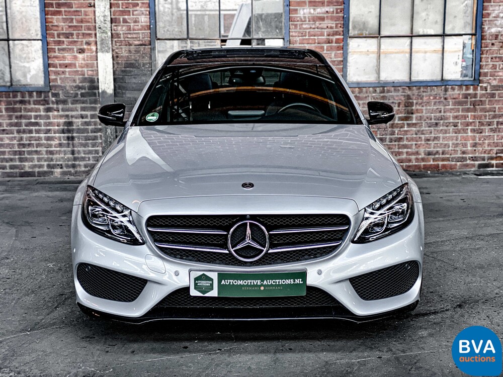 Mercedes-Benz C180 AMG Kombi Sport Edition Premium Plus C-Klasse -Org NL- 156pk 2018, TK-290-.