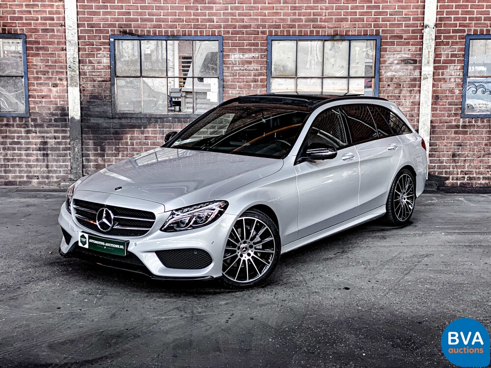 Mercedes-Benz C180 AMG Kombi Sport Edition Premium Plus C-Klasse -Org NL- 156pk 2018, TK-290-.