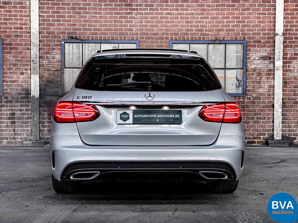 Mercedes-Benz C180 AMG Kombi Sport Edition Premium Plus C-Klasse -Org NL- 156pk 2018, TK-290-.