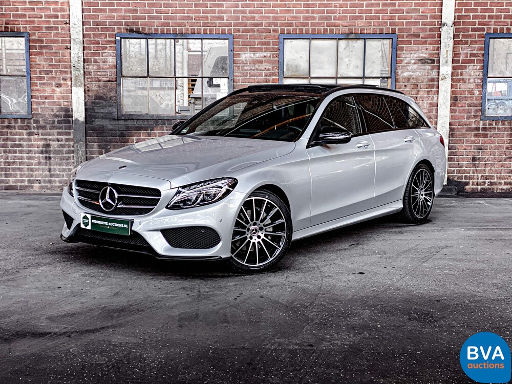 Mercedes-Benz C180 AMG Kombi Sport Edition Premium Plus C-Klasse -Org NL- 156pk 2018, TK-290-.