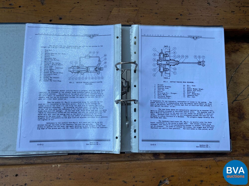 Bentley Mark 6 (VI) 4-Türer 4 1/4 Liter 1949.