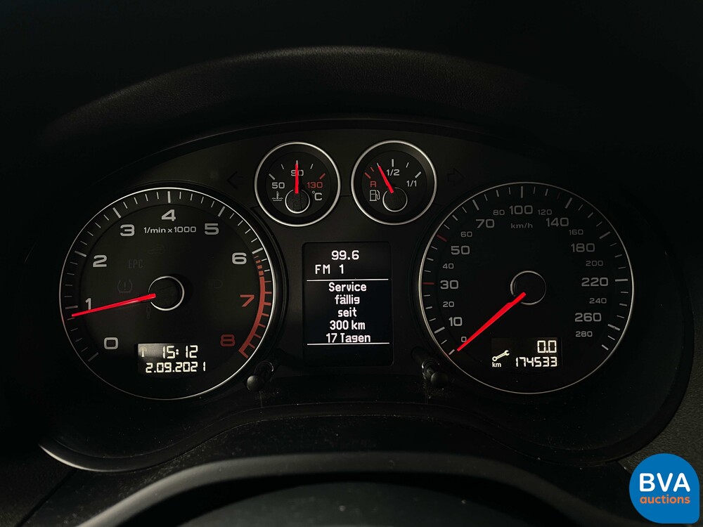 Audi A3 Cabrio 2.0 TFSI Attraktion 200PS 2008, 5-XGL-17.