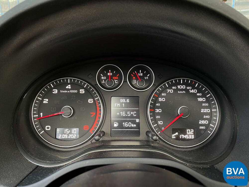 Audi A3 Cabrio 2.0 TFSI Attraktion 200PS 2008, 5-XGL-17.