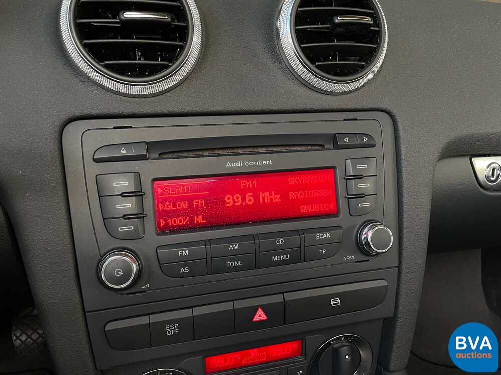 Audi A3 Cabrio 2.0 TFSI Attraktion 200PS 2008, 5-XGL-17.