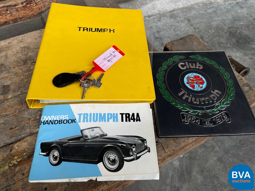 Triumph TR4A2.1A TR4 Cabrio -Org.NL-1966, 49-21-BX.