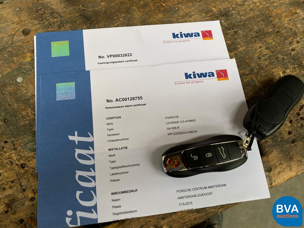 Porsche Cayenne 3.0 S E-Hybrid 462pk Plug-In Hybrid 2015 -Original NL-, GK-506-R.