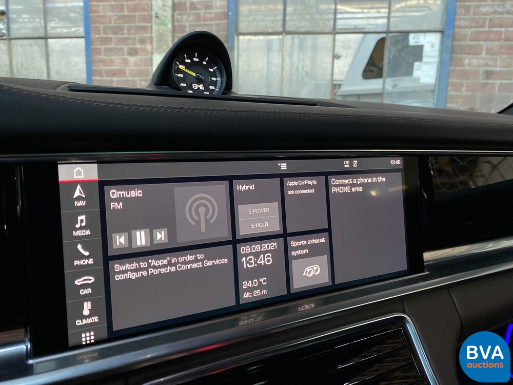 Porsche Panamera2.9 V6 Bi-Turbo Plug-In Hybrid PDK 462pk Sport-Chrono 2018.