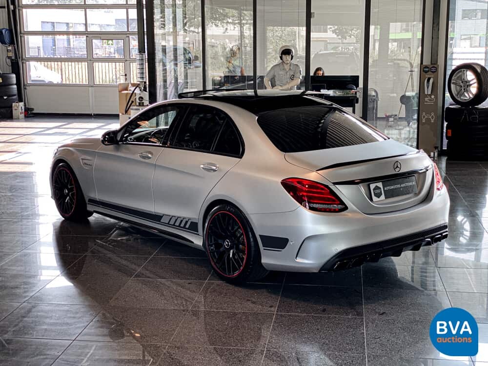Mercedes-Benz C63s AMG Edition 1 Desgino 510pk 2015 C-Klasse 63 S AMG Limousine, G-990-DK.