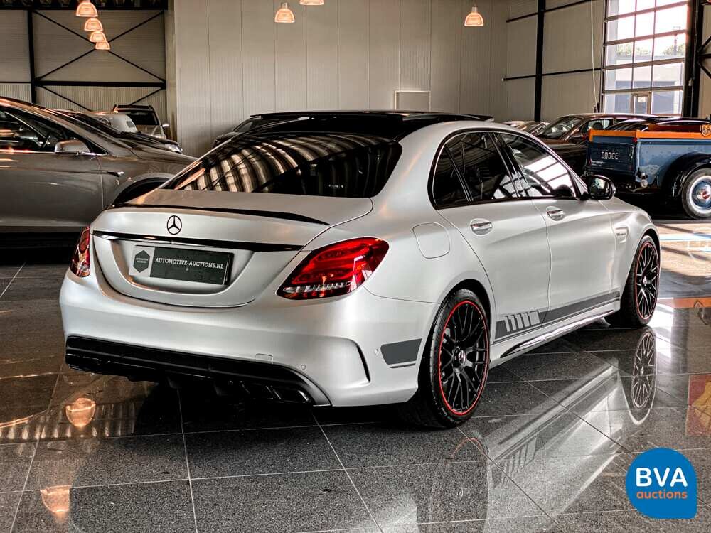 Mercedes-Benz C63s AMG Edition 1 Desgino 510pk 2015 C-Klasse 63 S AMG Limousine, G-990-DK.