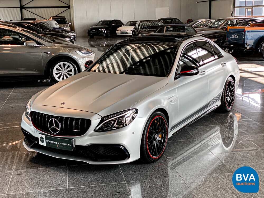 Mercedes-Benz C63s AMG Edition 1 Desgino 510pk 2015 C-Klasse 63 S AMG Limousine, G-990-DK.