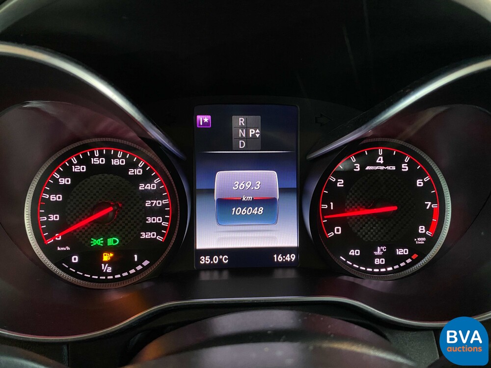 Mercedes-Benz C63s AMG Edition 1 Desgino 510pk 2015 C-Klasse 63 S AMG Limousine, G-990-DK.