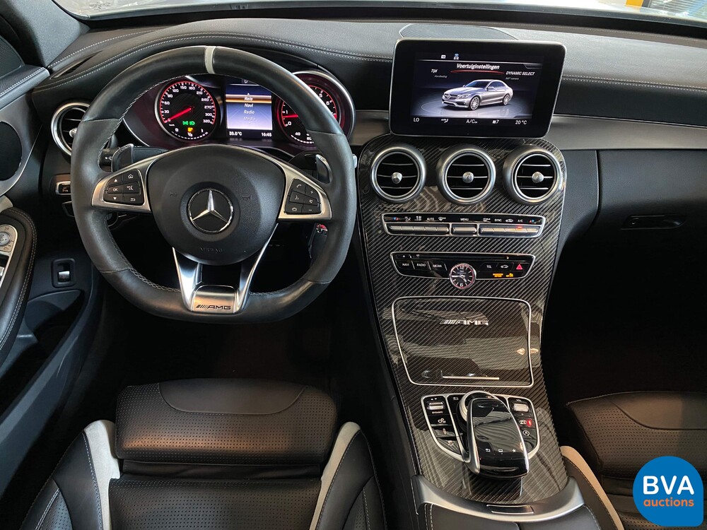 Mercedes-Benz C63s AMG Edition 1 Desgino 510pk 2015 C-Klasse 63 S AMG Limousine, G-990-DK.
