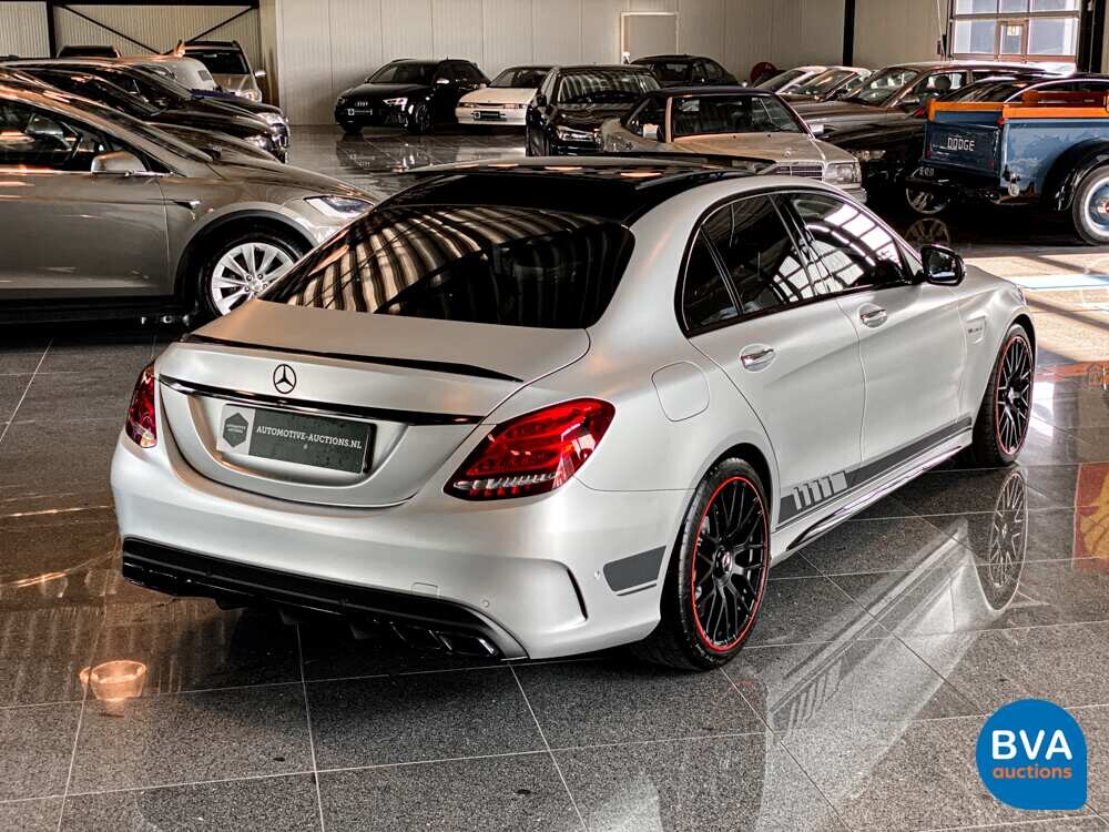 Mercedes-Benz C63s AMG Edition 1 Desgino 510pk 2015 C-Klasse 63 S AMG Limousine, G-990-DK.