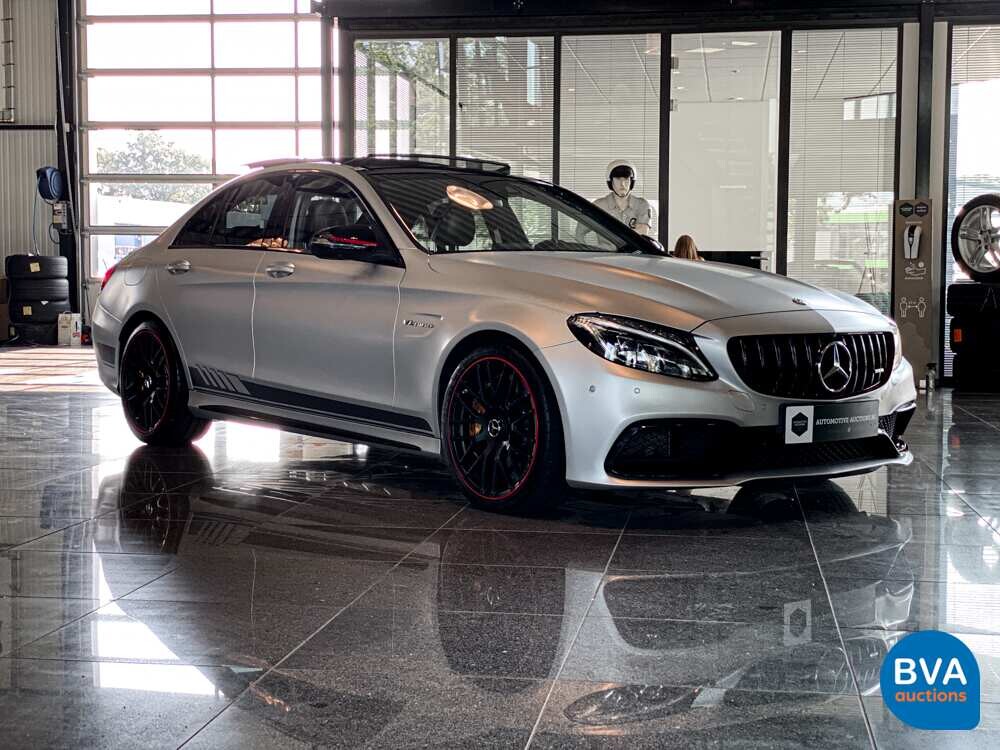 Mercedes-Benz C63s AMG Edition 1 Desgino 510pk 2015 C-Klasse 63 S AMG Limousine, G-990-DK.