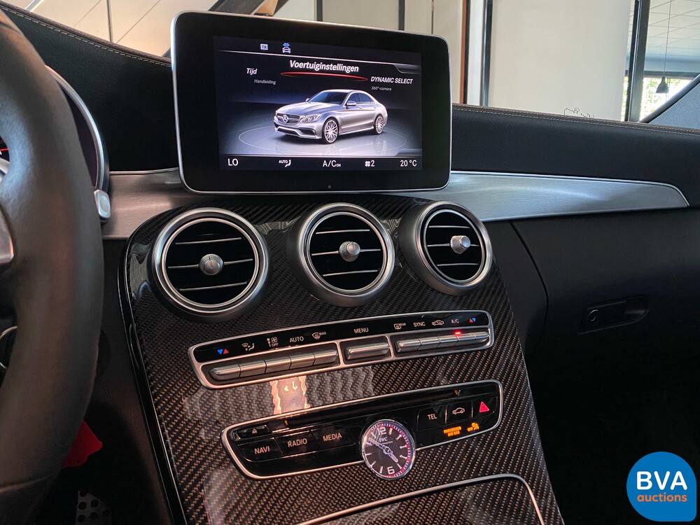 Mercedes-Benz C63s AMG Edition 1 Desgino 510pk 2015 C-Klasse 63 S AMG Limousine, G-990-DK.