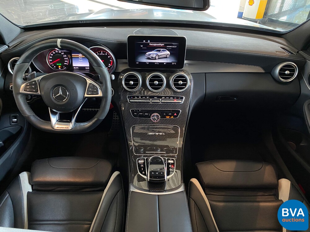 Mercedes-Benz C63s AMG Edition 1 Desgino 510pk 2015 C-Klasse 63 S AMG Limousine, G-990-DK.