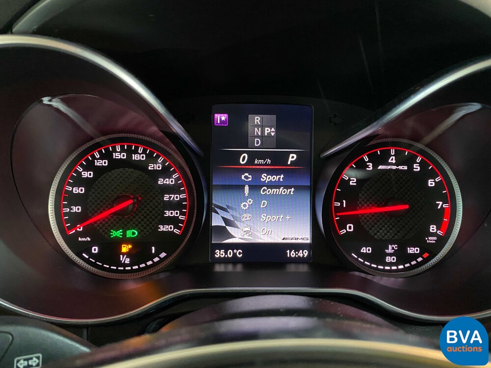 Mercedes-Benz C63s AMG Edition 1 Desgino 510pk 2015 C-Klasse 63 S AMG Limousine, G-990-DK.