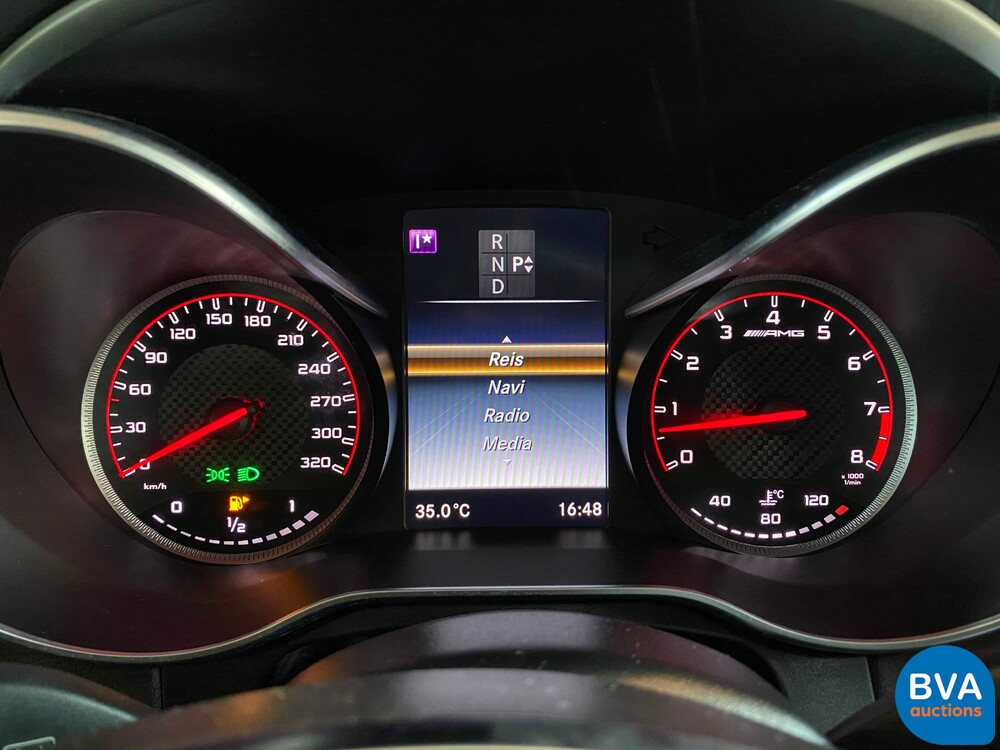 Mercedes-Benz C63s AMG Edition 1 Desgino 510pk 2015 C-Klasse 63 S AMG Limousine, G-990-DK.