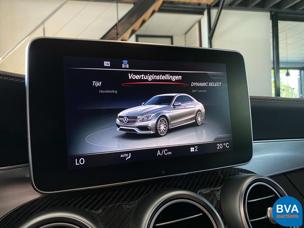 Mercedes-Benz C63s AMG Edition 1 Desgino 510pk 2015 C-Klasse 63 S AMG Limousine, G-990-DK.