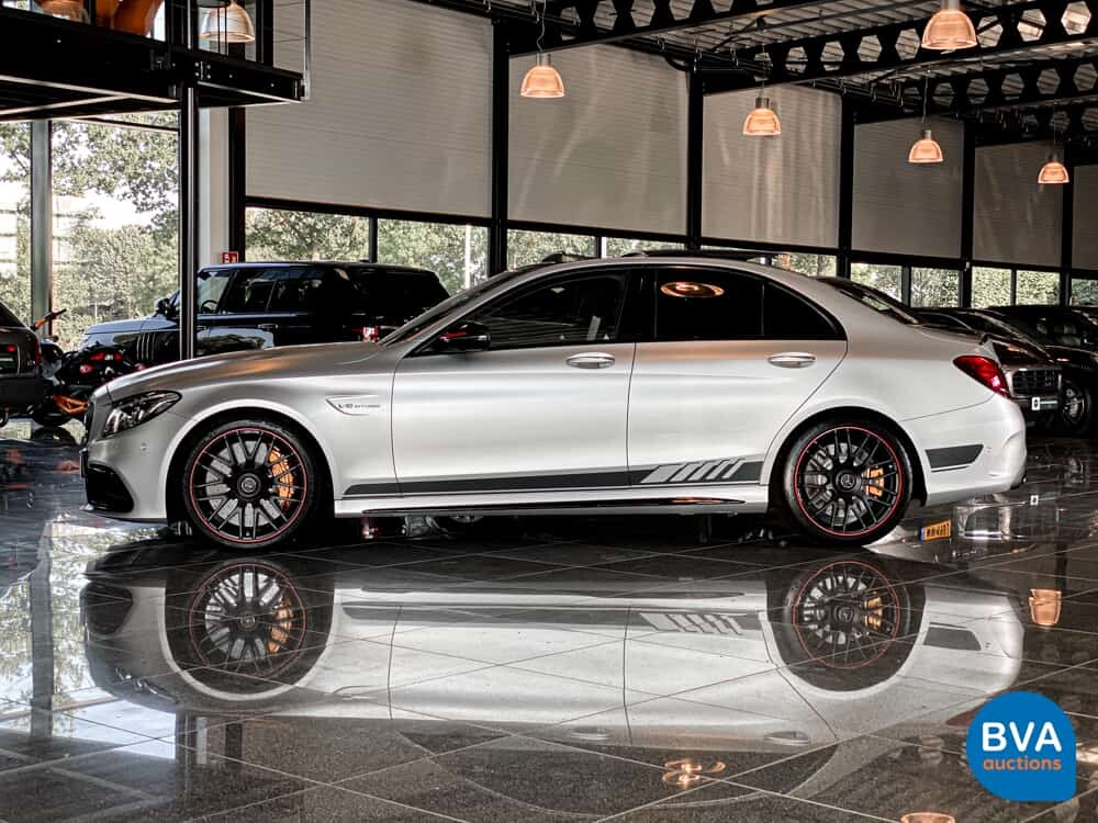 Mercedes-Benz C63s AMG Edition 1 Desgino 510pk 2015 C-Klasse 63 S AMG Limousine, G-990-DK.