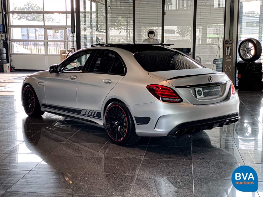 Mercedes-Benz C63s AMG Edition 1 Desgino 510pk 2015 C-Klasse 63 S AMG Limousine, G-990-DK.