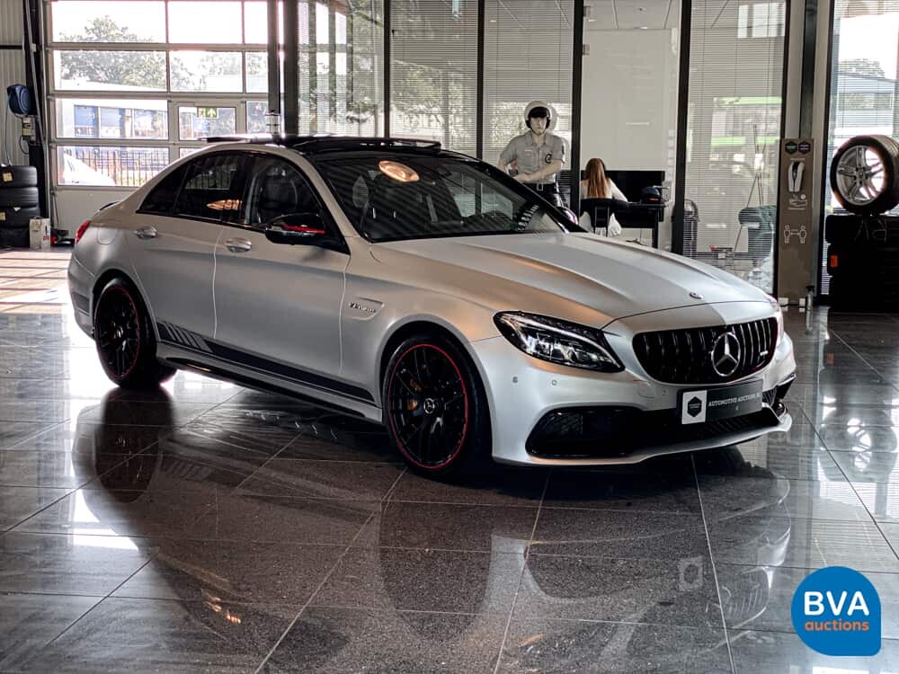 Mercedes-Benz C63s AMG Edition 1 Desgino 510pk 2015 C-Klasse 63 S AMG Limousine, G-990-DK.