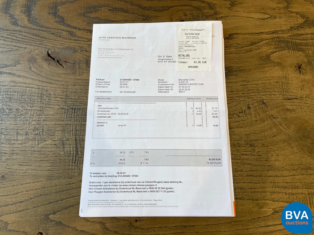 Mercedes-Benz C250 AMG Elegance C-Klasse 204PS 2012, 9-ZBZ-78.