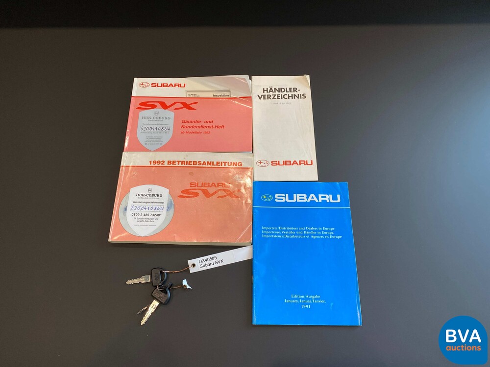 Subaru SVX3.3 V6 Coupé 230 PS 1992.