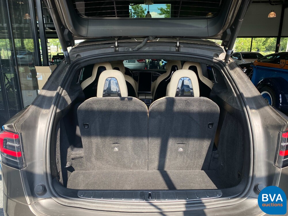 Tesla Model X 90D Autopilot für 6 Personen 428pk 2016 -Org NL- Dual Motor, NB-493-J.