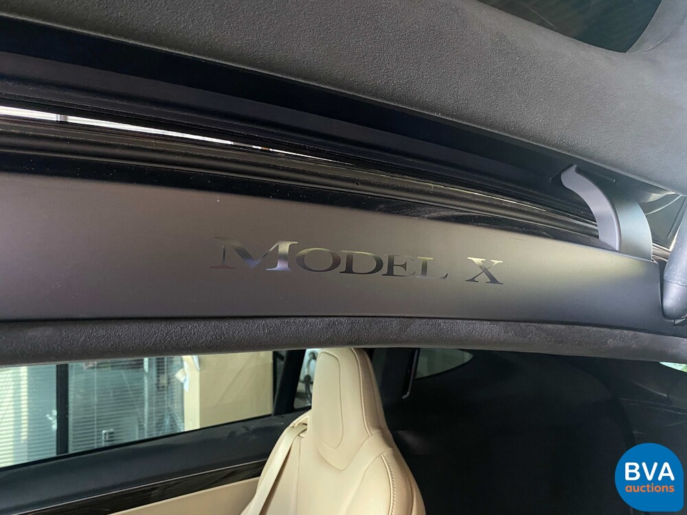 Tesla Model X 90D Autopilot für 6 Personen 428pk 2016 -Org NL- Dual Motor, NB-493-J.