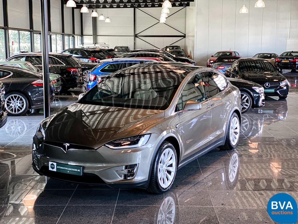 Tesla Model X 90D Autopilot für 6 Personen 428pk 2016 -Org NL- Dual Motor, NB-493-J.