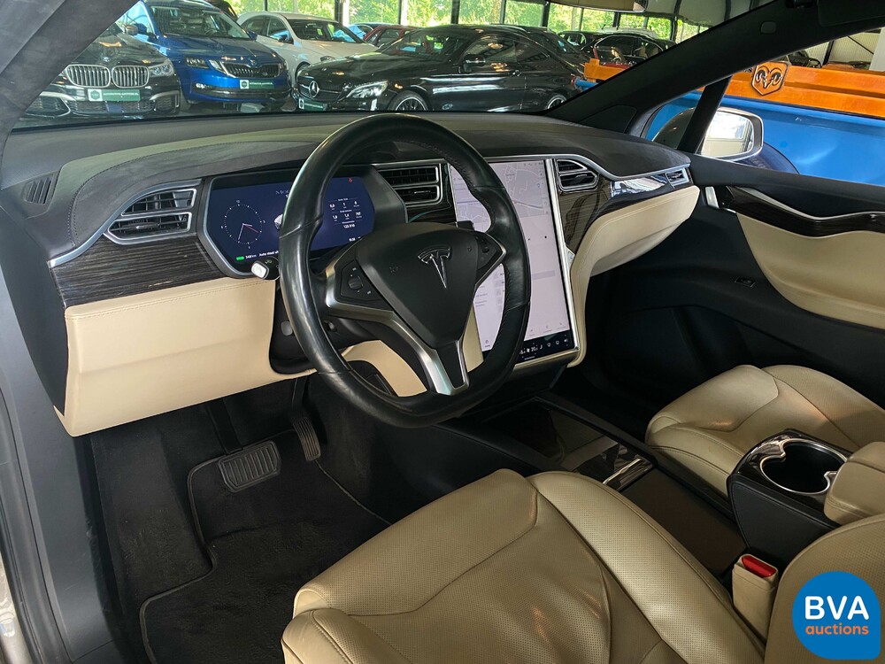 Tesla Model X 90D Autopilot für 6 Personen 428pk 2016 -Org NL- Dual Motor, NB-493-J.