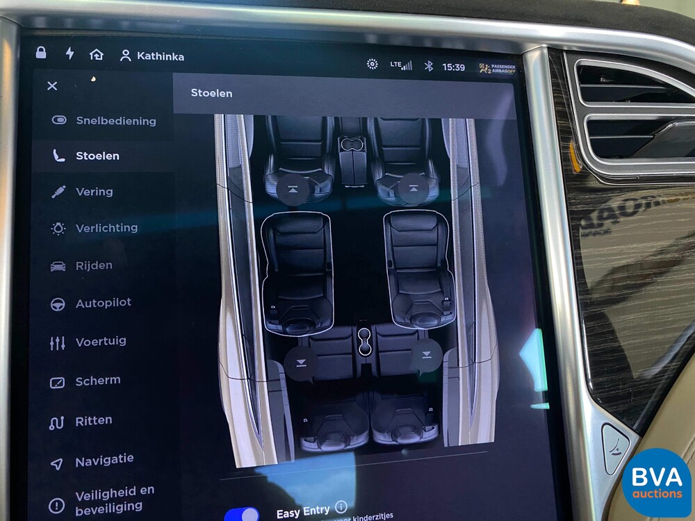 Tesla Model X 90D Autopilot für 6 Personen 428pk 2016 -Org NL- Dual Motor, NB-493-J.